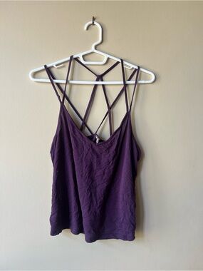 Garage Deep Purple Strappy Tank Top
